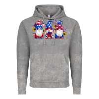 Cloud Rock american flag gnomes sunflowers star Vintage Hoodie - Artiststas