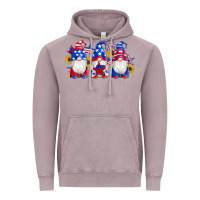 Vintage Zinc american flag gnomes sunflowers star Vintage Hoodie - Artiststas