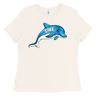 Bone dolphin dwe Ladies Tee - CowhideDigitalArt