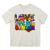 Cream love has no gender pride Heavy Core Tee - FaDigitalArtStudio