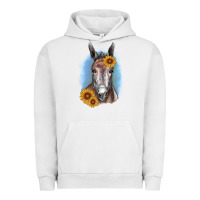 Pigment Lunar Rock Sunflower Donkey Urban Hoodie - RanaPortraitStore