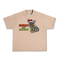 Burro merry and bright french bulldog Urban Heavy Tee - RanaPortraitStore