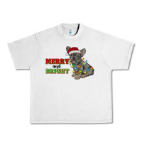 Lunar Rock merry and bright french bulldog Urban Heavy Tee - RanaPortraitStore