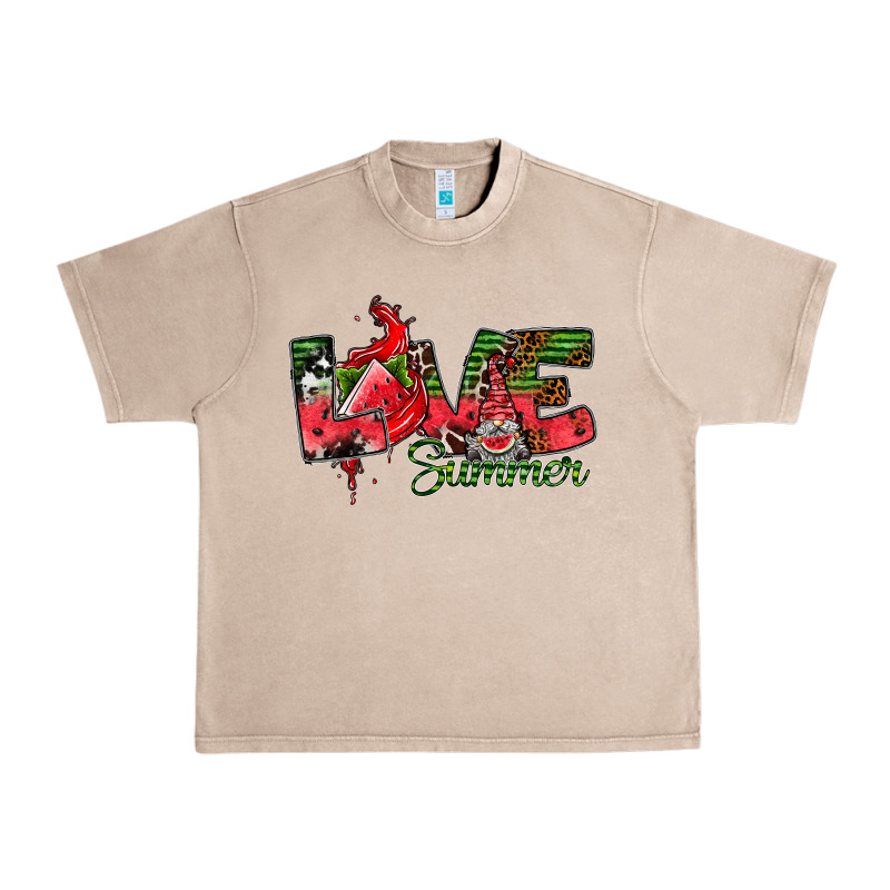 Love Summer Urban Heavy Tee by CowhideDigitalArt | Teevron