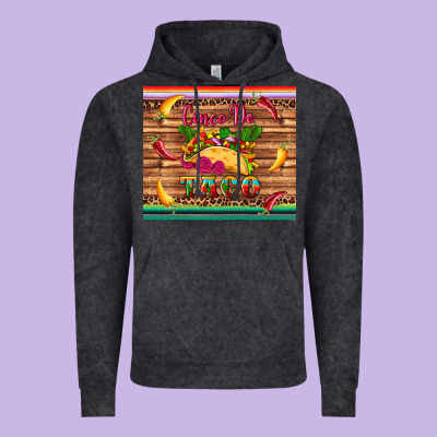 Cinco De Taco Paper Serape Leopard Wooden Vintage Hoodie Designed By Artiststas