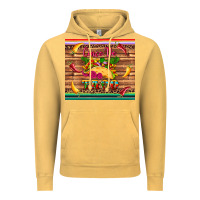 Vintage Mustard cinco de taco paper serape leopard wooden Vintage Hoodie - Artiststas