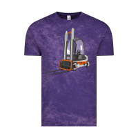 Cloud Purple Forklift Vintage Tee - LillyAllenDesigns