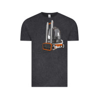 Vintage Black Forklift Vintage Tee - LillyAllenDesigns