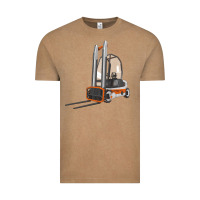 Vintage Coffee Forklift Vintage Tee - LillyAllenDesigns