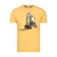Vintage Mustard Forklift Vintage Tee - LillyAllenDesigns