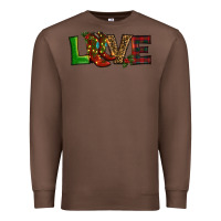 Chestnut Christmas boots love Premium Sweatshirt - RanaPortraitStore