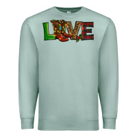 Seafoam Christmas boots love Premium Sweatshirt - RanaPortraitStore