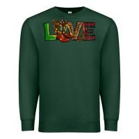 Sports Green Christmas boots love Premium Sweatshirt - RanaPortraitStore