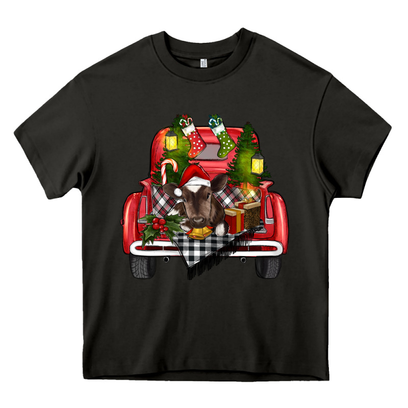 Christmas Truck Heavy Core Tee by RanaPortraitStore | Teevron