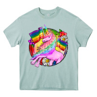 Arona Pride unicorn Heavy Core Tee - FaDigitalArtStudio
