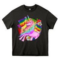 Asphalt Pride unicorn Heavy Core Tee - FaDigitalArtStudio