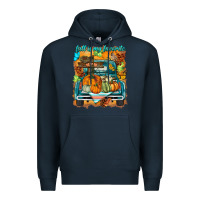 Navy fall is my favorite Premium Hoodie - BarkalooDesign