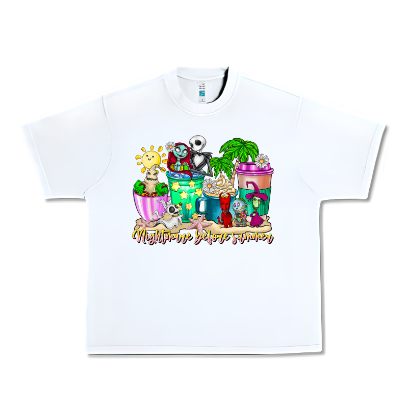 Nightmare Before Summer Coffee Cups Urban Heavy Tee by CowhideDigitalArt | Teevron