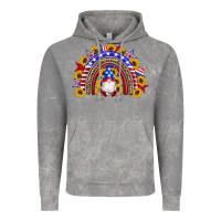 Cloud Rock american flag gnomes sunflowers rainbow Vintage Hoodie - Artiststas