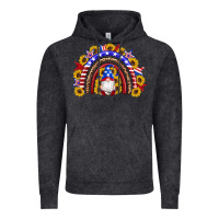 American Flag Gnomes Sunflowers Rainbow Vintage Hoodie | Teevron