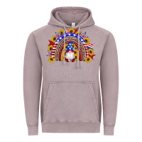 Vintage Zinc american flag gnomes sunflowers rainbow Vintage Hoodie - Artiststas