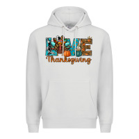 Dove Grey love thanksgivings turkey Premium Hoodie - RanaPortraitStore