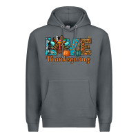 Rock love thanksgivings turkey Premium Hoodie - RanaPortraitStore