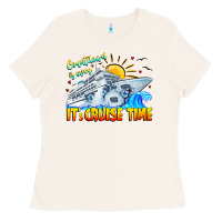 Bone Countdown Is Over It's Cruise Time Ladies Tee - CowhideDigitalArt