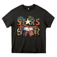 Asphalt Stars stripes beer Heavy Core Tee - FaDigitalArtStudio