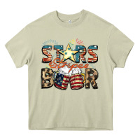 Mossy Stars stripes beer Heavy Core Tee - FaDigitalArtStudio