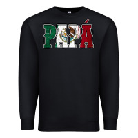 Black Mexican Flag Papá Premium Sweatshirt - Jasminsmagicworld