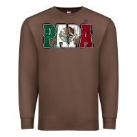 Chestnut Mexican Flag Papá Premium Sweatshirt - Jasminsmagicworld