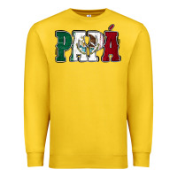 Lemon Mexican Flag Papá Premium Sweatshirt - Jasminsmagicworld