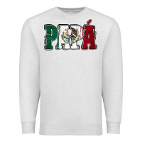 Oatmeal Heather Mexican Flag Papá Premium Sweatshirt - Jasminsmagicworld