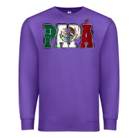Purple Mexican Flag Papá Premium Sweatshirt - Jasminsmagicworld