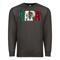 Smoke Mexican Flag Papá Premium Sweatshirt - Jasminsmagicworld