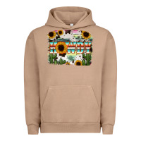 Pigment Burro Howdy Serape And Sunflower Urban Hoodie - RanaPortraitStore