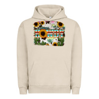 Pigment French Oak Howdy Serape And Sunflower Urban Hoodie - RanaPortraitStore