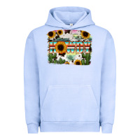 Pigment Grape Ice Howdy Serape And Sunflower Urban Hoodie - RanaPortraitStore