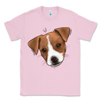 Bubblegum Pink Jack Russel Classic Tee - Jasminsmagicworld