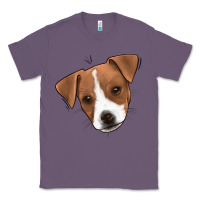 Lavender Jack Russel Classic Tee - Jasminsmagicworld