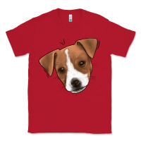 Red Jack Russel Classic Tee - Jasminsmagicworld
