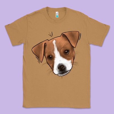 Jack Russel Classic Tee Designed By Jasminsmagicworld