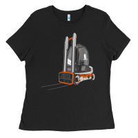 Black Forklift Ladies Tee - LillyAllenDesigns