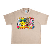 French Oak Love Summer Urban Heavy Tee - CowhideDigitalArt