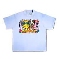 Grape Ice Love Summer Urban Heavy Tee - CowhideDigitalArt