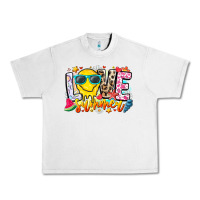 Lunar Rock Love Summer Urban Heavy Tee - CowhideDigitalArt