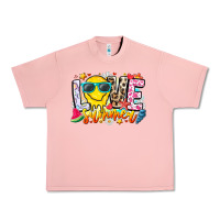 Salmon Love Summer Urban Heavy Tee - CowhideDigitalArt