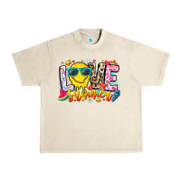Sandshell Love Summer Urban Heavy Tee - CowhideDigitalArt