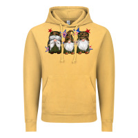 Vintage Mustard military gnomes star Vintage Hoodie - Artiststas